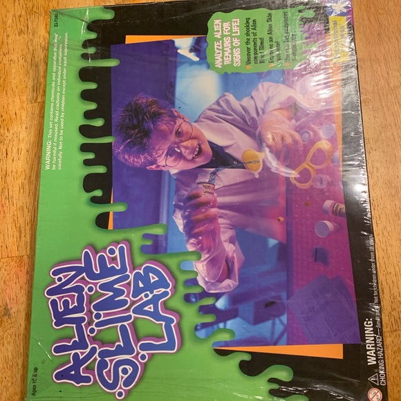 Rare vintage Alien Slime Lab 90s toy - Picture 4 of 5